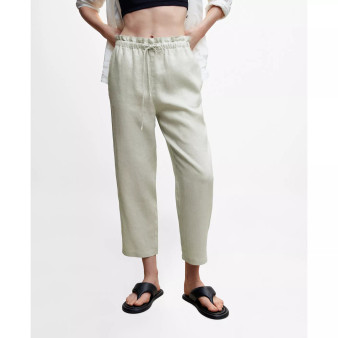 Women's Linen Jogger Trousers