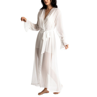 Chiffon Keepsake Wrap Robe