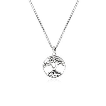 Beatrix Potter Sterling Silver Bunnies Family Tree Pendant Necklace