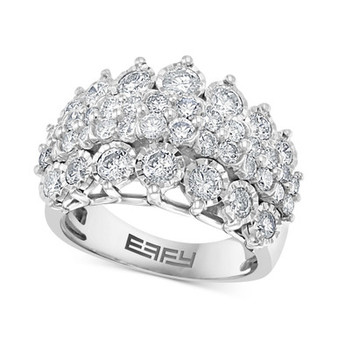 EFFY® Diamond Cluster Ring (2-3/8 ct. t.w.) in 14k White Gold