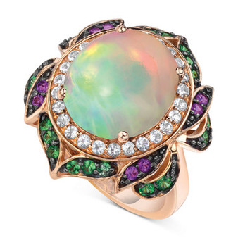 Crazy Collection® Multi-Gemstone Statement Ring (5-1/4 ct. t.w.) in 14k Rose Gold