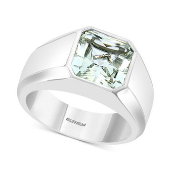 EFFY® Men's White Topaz Ring (5-1/3 ct. t.w.) in Sterling Silver