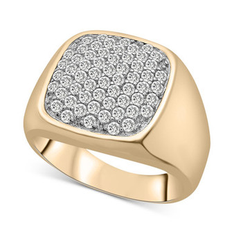 Men's Diamond (1 ct. t.w.) Ring in 10k Yellow Gold