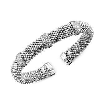 Diamond Bracelet in Sterling Silver (1/3 ct. t.w.)