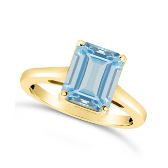 Topaz (4-1/4 ct. t.w.) Ring in 14K Yellow Gold