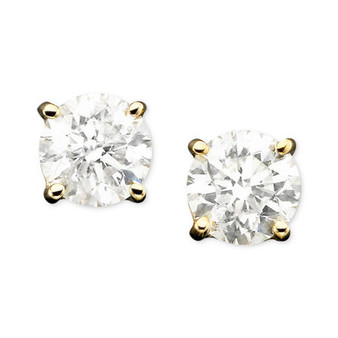 Diamond Stud Earrings in 14k Gold (3/4 ct. t.w.)