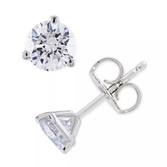 Diamond Stud Earrings (1 1/3 ct. t.w.) in 14K White or Yellow Gold