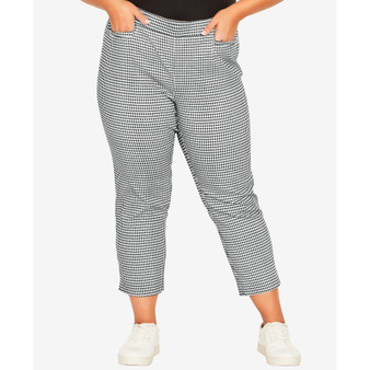 Plus Size Super Stretch Crop Pants