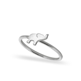 Mini Elephant Stacker Ring