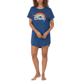 Women's Rainbow Logo Short Sleeve Sleep Shirt