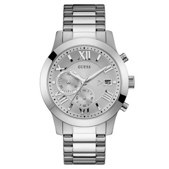 Men's Chronograph Stainless Steel Bracelet Watch 45mm