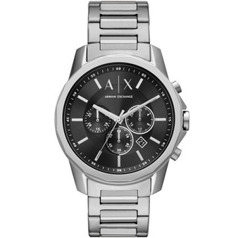 Men's Chronograph Stainless Steel Bracelet Watch 44mm