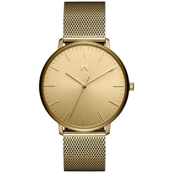 Men's Legacy Slim Gold-Tone Mesh Bracelet Watch 42mm