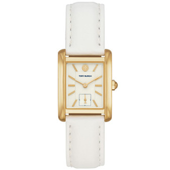 Women's The Eleanor Ivory Leather Strap Watch 25mm