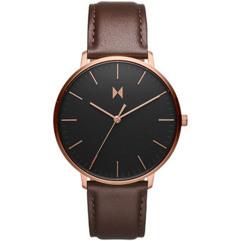 Men's Legacy Slim Brown Leather Strap Watch 42mm