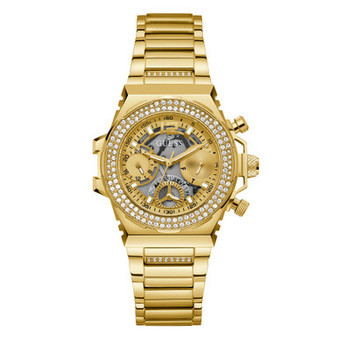 Women's Multifunction Gold-Tone Stainless Steel Watch 36mm