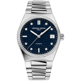 Women's Swiss Automatic Highlife Diamond (1/2 ct. t.w.) Stainless Steel Bracelet Watch 34mm