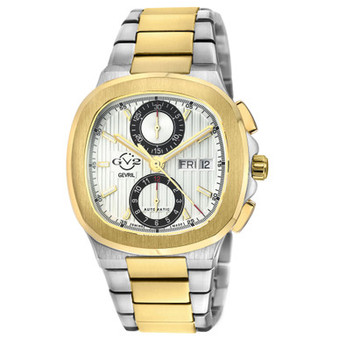 Men's Potente Chronograph Swiss Automatic Two-Tone Stainless Steel Watch 40mm