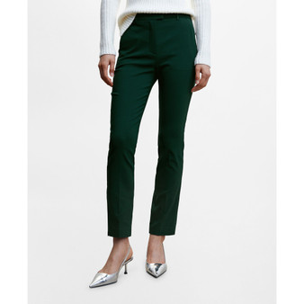 Women's Crop Slim-Fit Pants