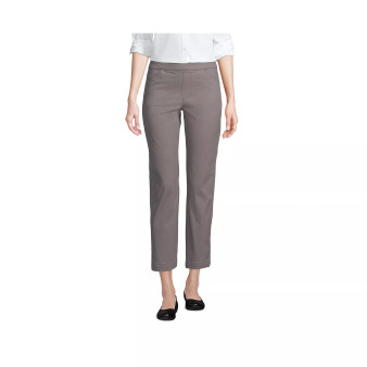Women's Mid Rise Pull On Knockabout Chino Crop Pants