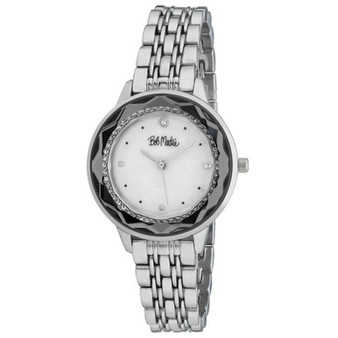 Unisex Quartz Silver-Tone Alloy Watch 34mm