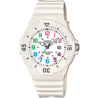 Women's White Resin Strap Watch 34mm
