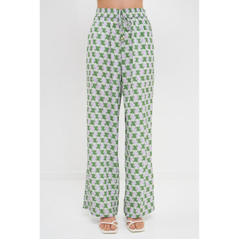Women's Printed Long Pants