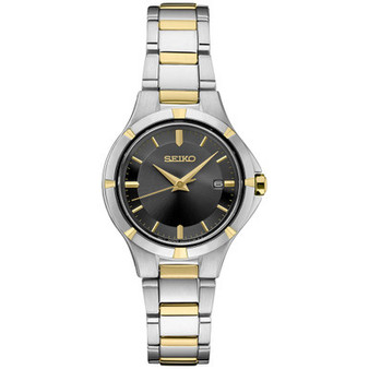 Women's Essential Two Tone Stainless Steel Bracelet Watch 27mm