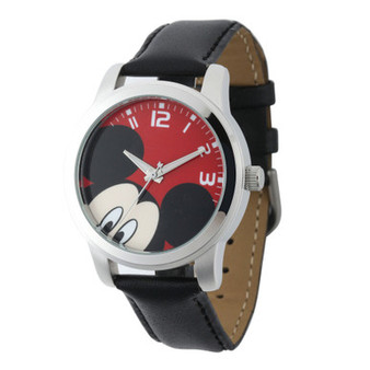 Disney Mickey Mouse Men's Silver Alloy Watch