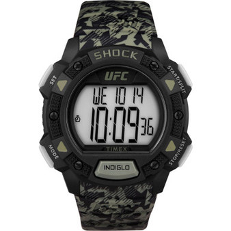 UFC Men's Quartz Core Resin Camo Shock watch, 45mm
