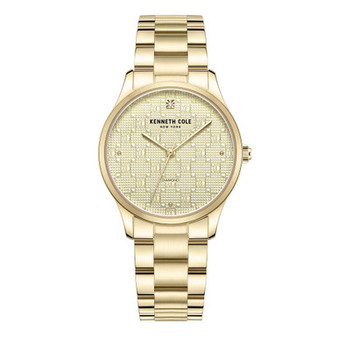 Women's Modern Classic Gold-Tone Stainless Steel Watch, 34.5mm