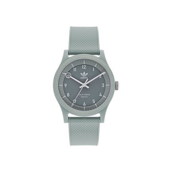 Unisex Solar Project One Gray Resin Strap Watch 39mm