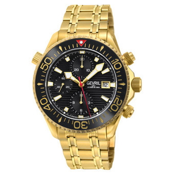 Men's Hudson Yards Swiss Automatic Ion Plating Gold-Tone Stainless Steel Bracelet Watch 43mm