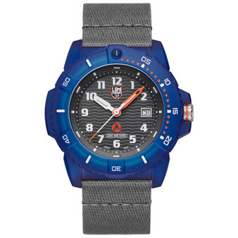 Men's Swiss TIDE Recycled Ocean Material Eco Series Gray PET Strap Watch 46mm