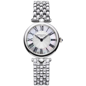 Women's Swiss Art Deco Stainless Steel Bracelet Watch 30mm