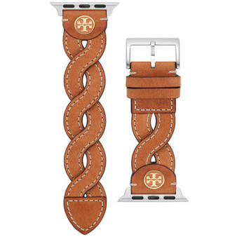 Women's Luggage Braided Leather Band for Apple Watch® 38mm/40mm
