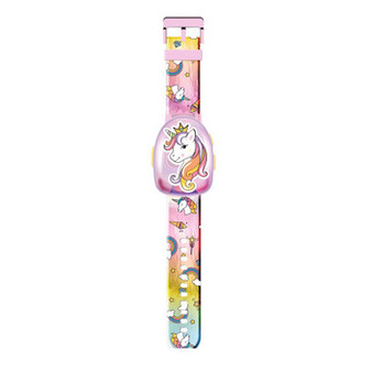 Learning Kids Pink Silicone Strap Smart Watch 42.5mm