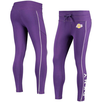 Women's Purple Los Angeles Lakers Cora Midrise Performance Leggings