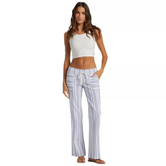 Juniors' Oceanside Yarn Dyed Pant