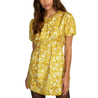 Juniors' Accomplice Short-Sleeve Mini Dress