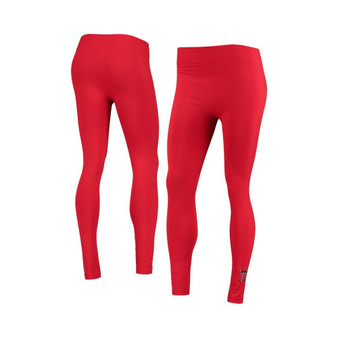 Women's Red Texas Tech Red Raiders Fleece-Lined Leggings