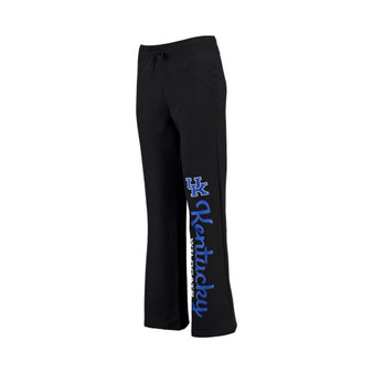 Women's Branded Black Kentucky Wildcats Cozy Fleece Sweatpants