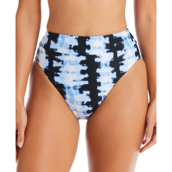 Women's Shibori Tie-Dyed High Waist Bikini Bottoms, Created for Macy's