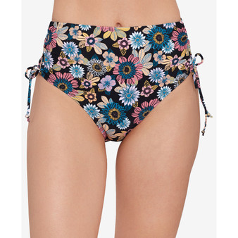 Juniors' In Full Bloom Lace-Side Bikini Bottoms, Created for Macy's