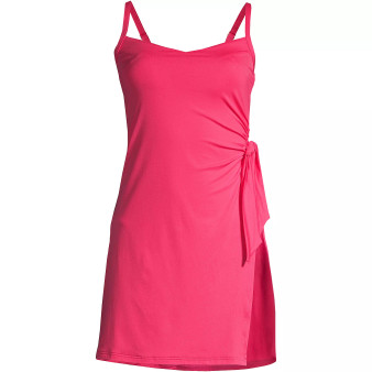 Women's   Sweetheart Swim Dress One Piece Swimsuit Adjustable Straps