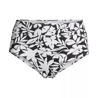 Women's Tummy Control High Waisted Bikini Swim Bottoms Print