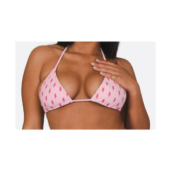 Strike of Luck Women's Triangle Bikini Top
