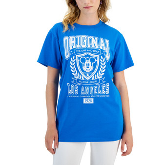 Juniors' Mickey Mouse Original Boyfriend T-Shirt