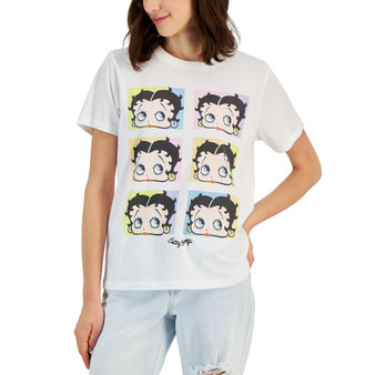 Juniors' Betty Boop Graphic T-Shirt