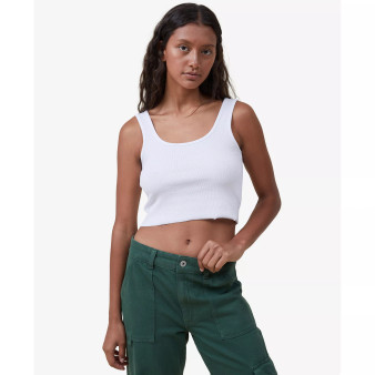 Women's The One Rib Crop Tank